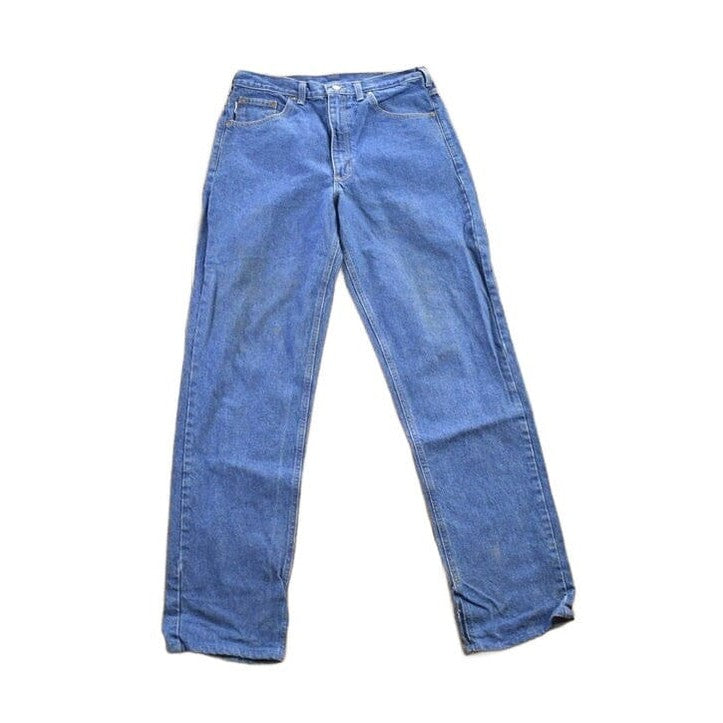 Vintage 1990s Carhartt Blue Jeans Men's 32 x 32 from propervintagecanada