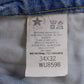 Vintage 1990s Carhartt Blue Jeans Men's 34 x 31 from propervintagecanada