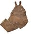 Vintage 1990s Carhartt Brown Canvas Double Knee Overalls Men&