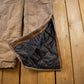 Vintage 1990s Carhartt Brown Double Knee Canvas Quilted Overalls Men's 36 x 28 from propervintagecanada