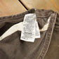Vintage 1990s Carhartt Brown Double Knee Canvas Quilted Overalls Men's 48 x 30 from propervintagecanada