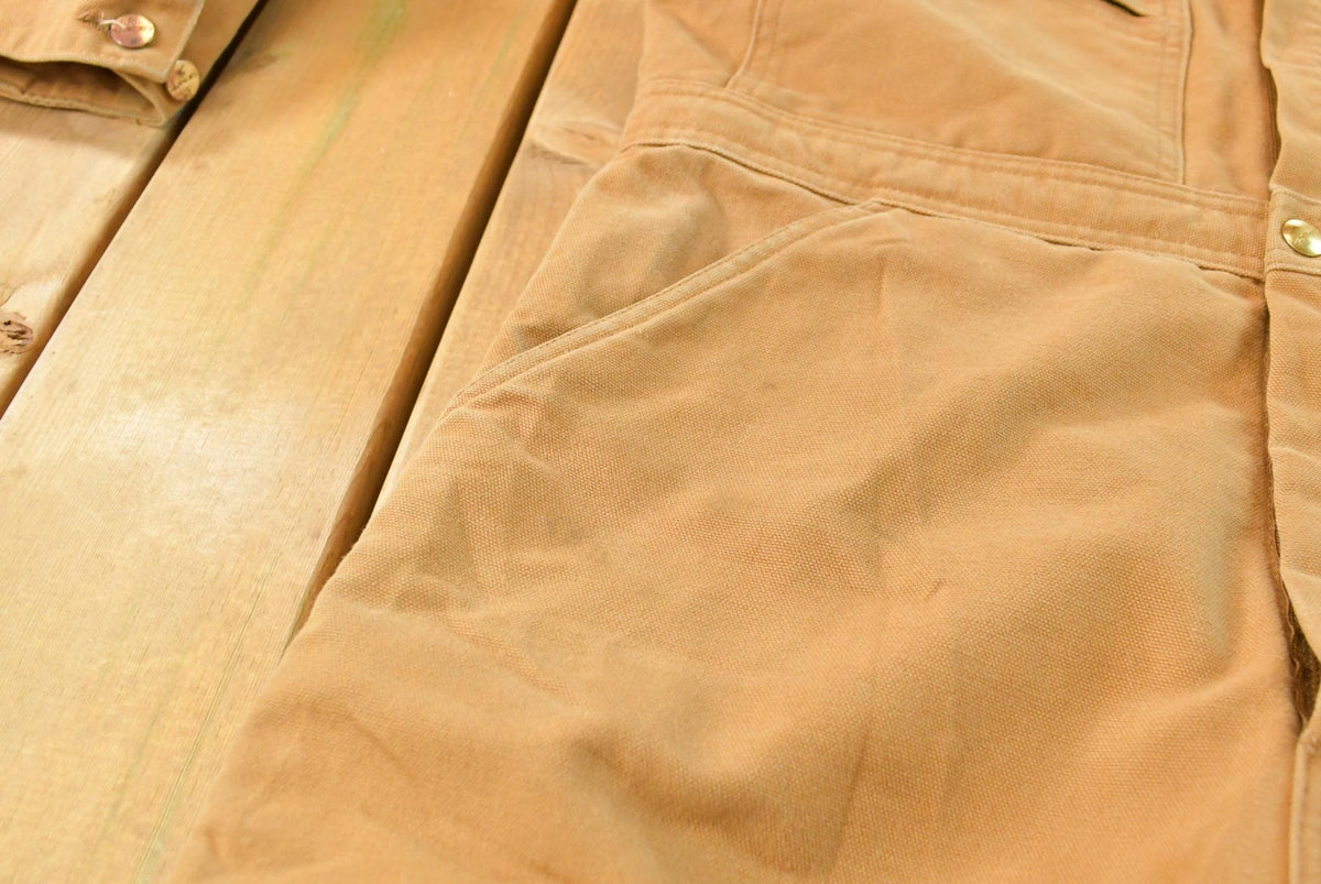 Vintage 1990s Carhartt Canvas Coveralls Men's 37 x 31 from propervintagecanada