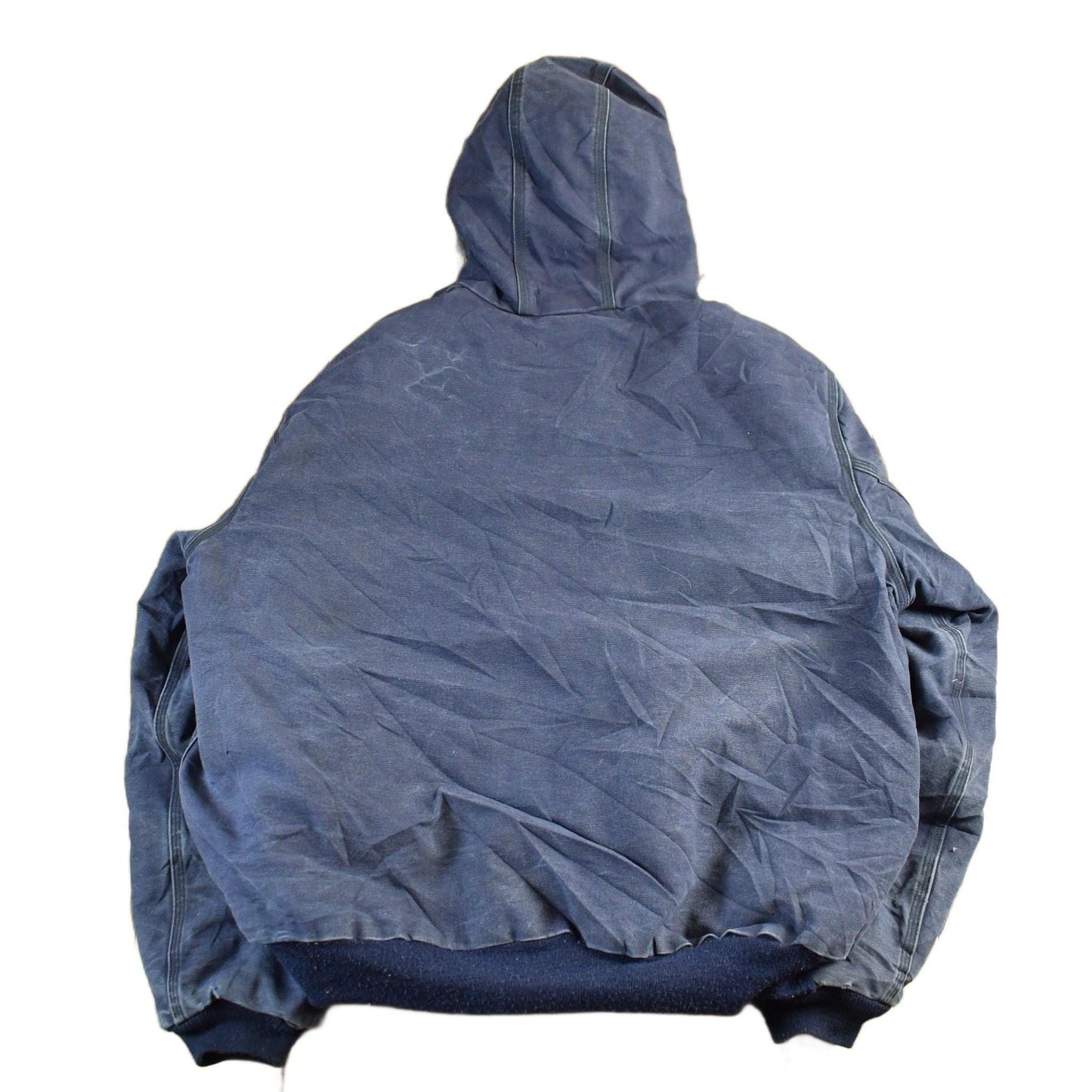 Vintage 1990s Carhartt Canvas FR Fire Resistant Hooded Jacket Men's XL from propervintagecanada