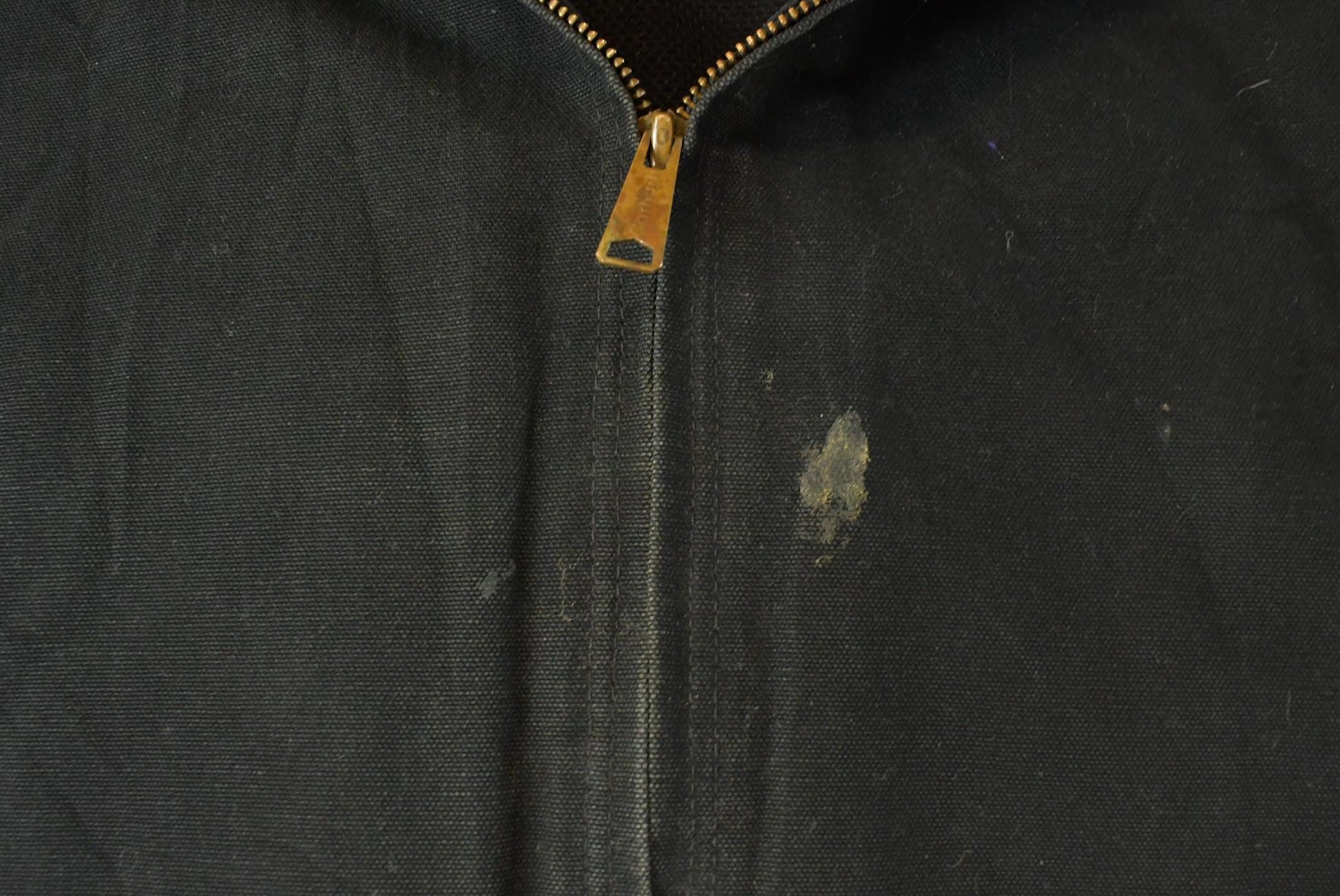 Vintage 1990s Carhartt Canvas Hooded Jacket Men's 3XL Tall / Distressed Sun Faded Work Wear / 90s Americana from propervintagecanada