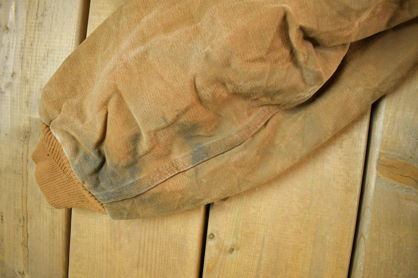 Vintage 1990s Carhartt Canvas Hooded Jacket Men's XL from propervintagecanada