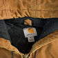 Vintage 1990s Carhartt Canvas Hooded Jacket Men's XL from propervintagecanada