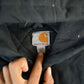 Vintage 1990s Carhartt Canvas Hooded Jacket Men's XL from propervintagecanada