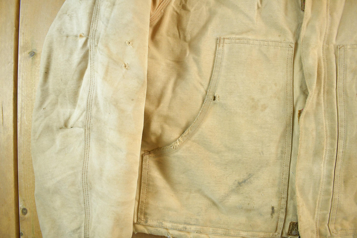 Vintage 1990s Carhartt Canvas Jacket Men's Large from propervintagecanada