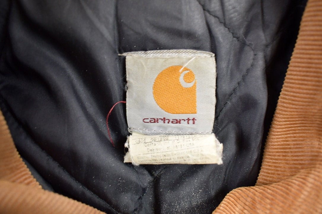 Vintage 1990s Carhartt Canvas Work Jacket Men's XL from propervintagecanada