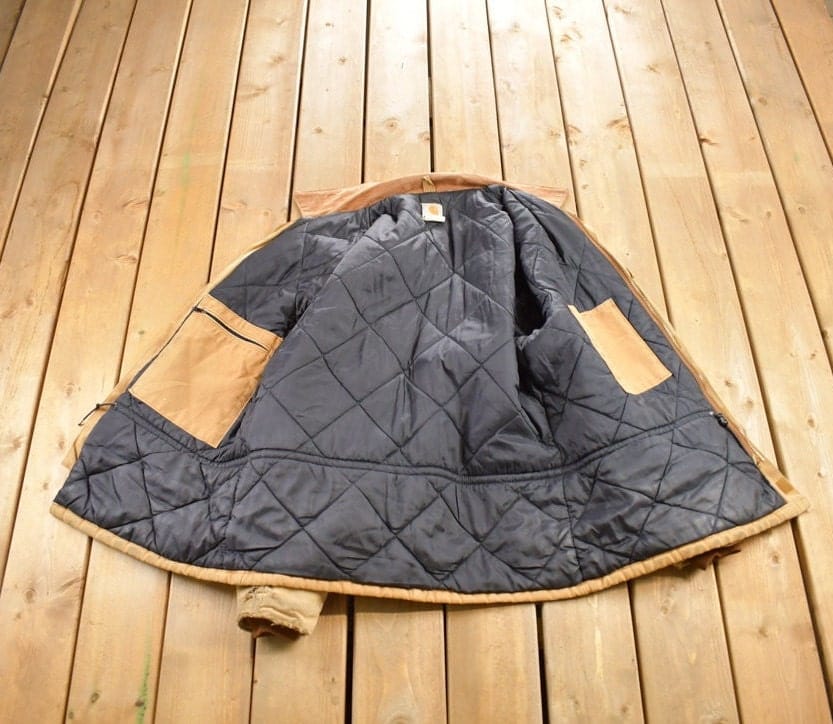 Vintage 1990s Carhartt Canvas Work Jacket Men's XL from propervintagecanada