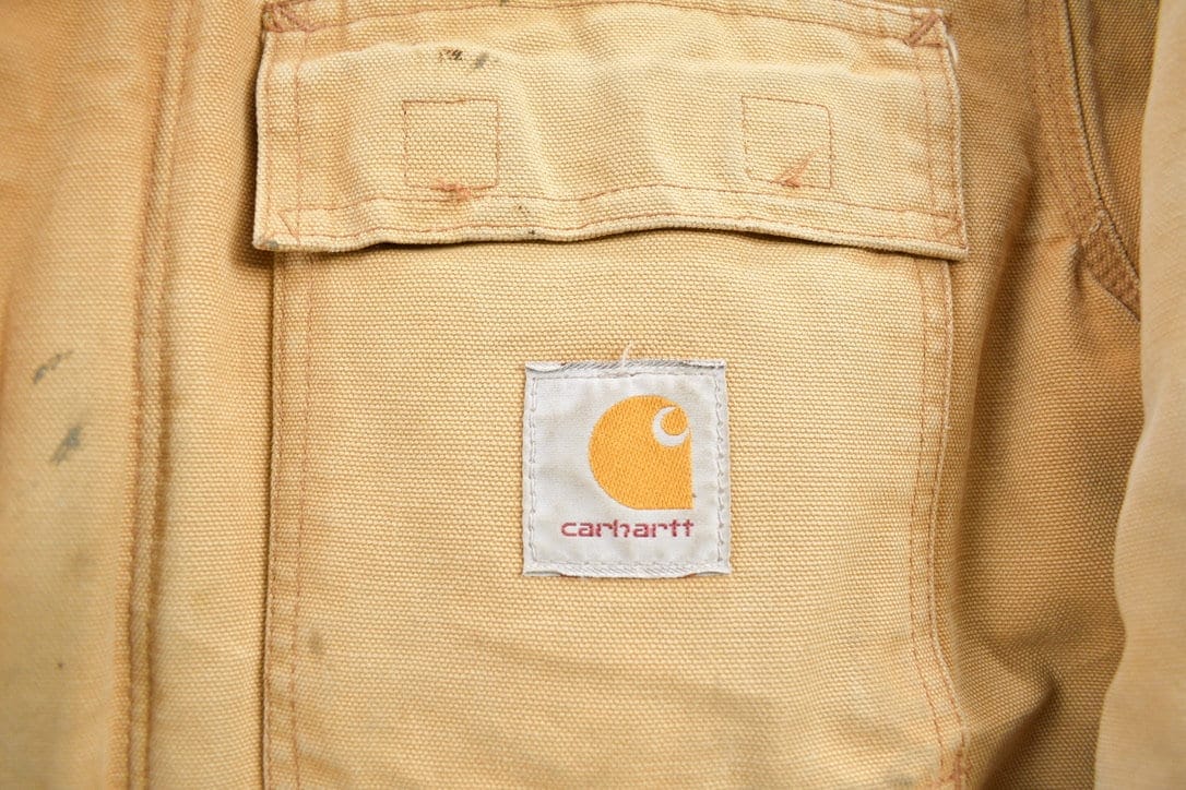 Vintage 1990s Carhartt Canvas Work Jacket Men's XL from propervintagecanada