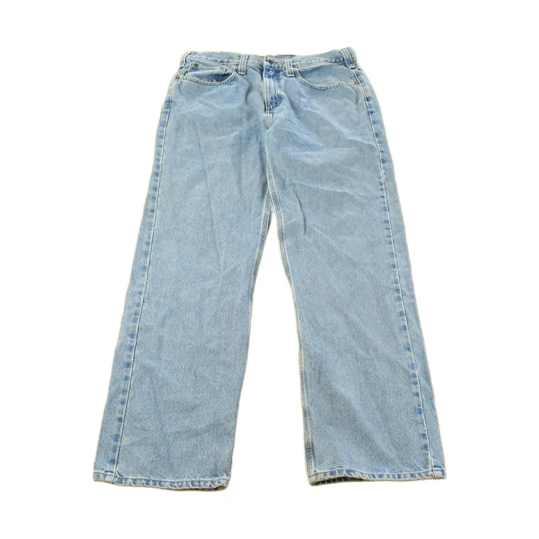 Vintage 1990s Carhartt Carpenter Denim Jeans Men's 34 x 32 from propervintagecanada
