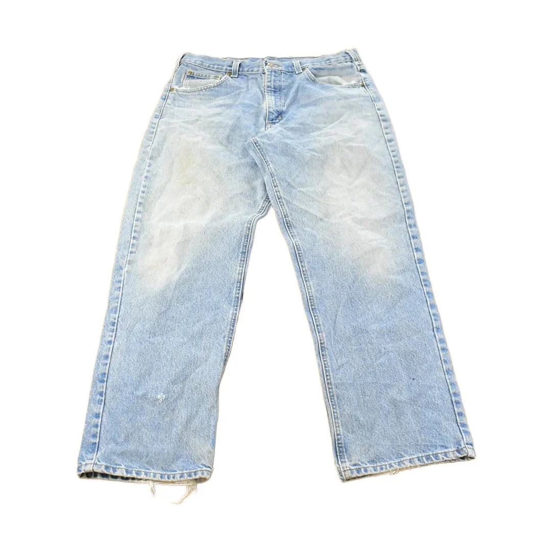 Vintage 1990s Carhartt Carpenter Denim Jeans Men's 36 x 31 from propervintagecanada