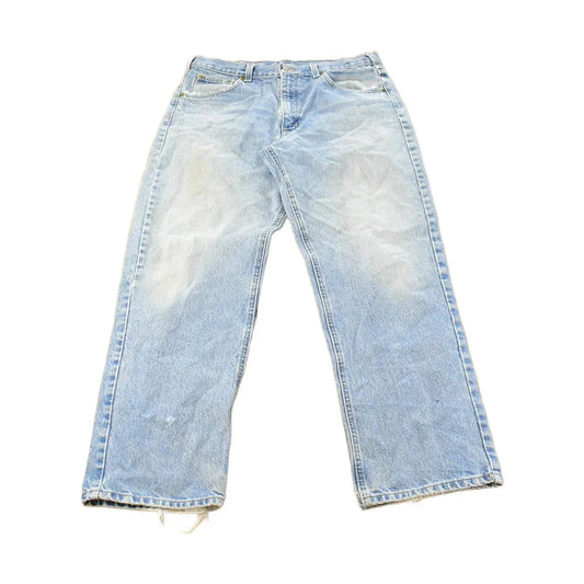 Vintage 1990s Carhartt Carpenter Denim Jeans Men's 36 x 31 from propervintagecanada
