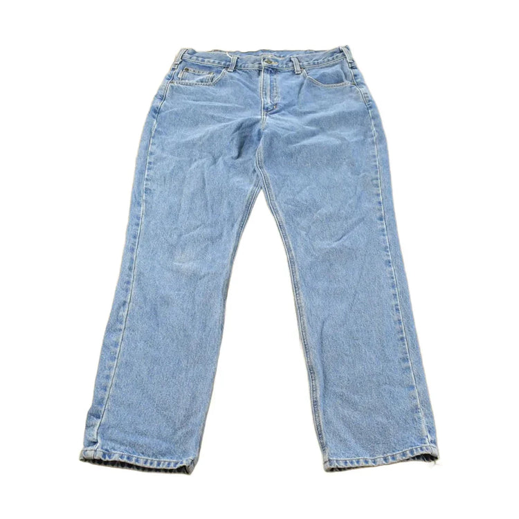 Vintage 1990s Carhartt Carpenter Denim Jeans Men's 36 x 31 from propervintagecanada