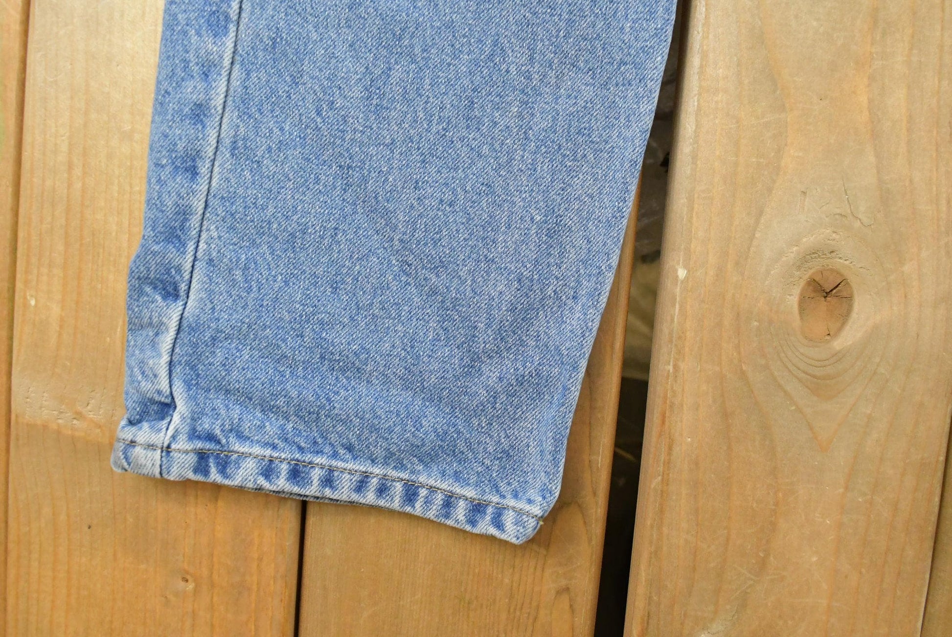 Vintage 1990s Carhartt Carpenter Denim Jeans Men's 36 x 31 from propervintagecanada