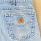 Vintage 1990s Carhartt Carpenter Denim Jeans Men's 36 x 31 from propervintagecanada