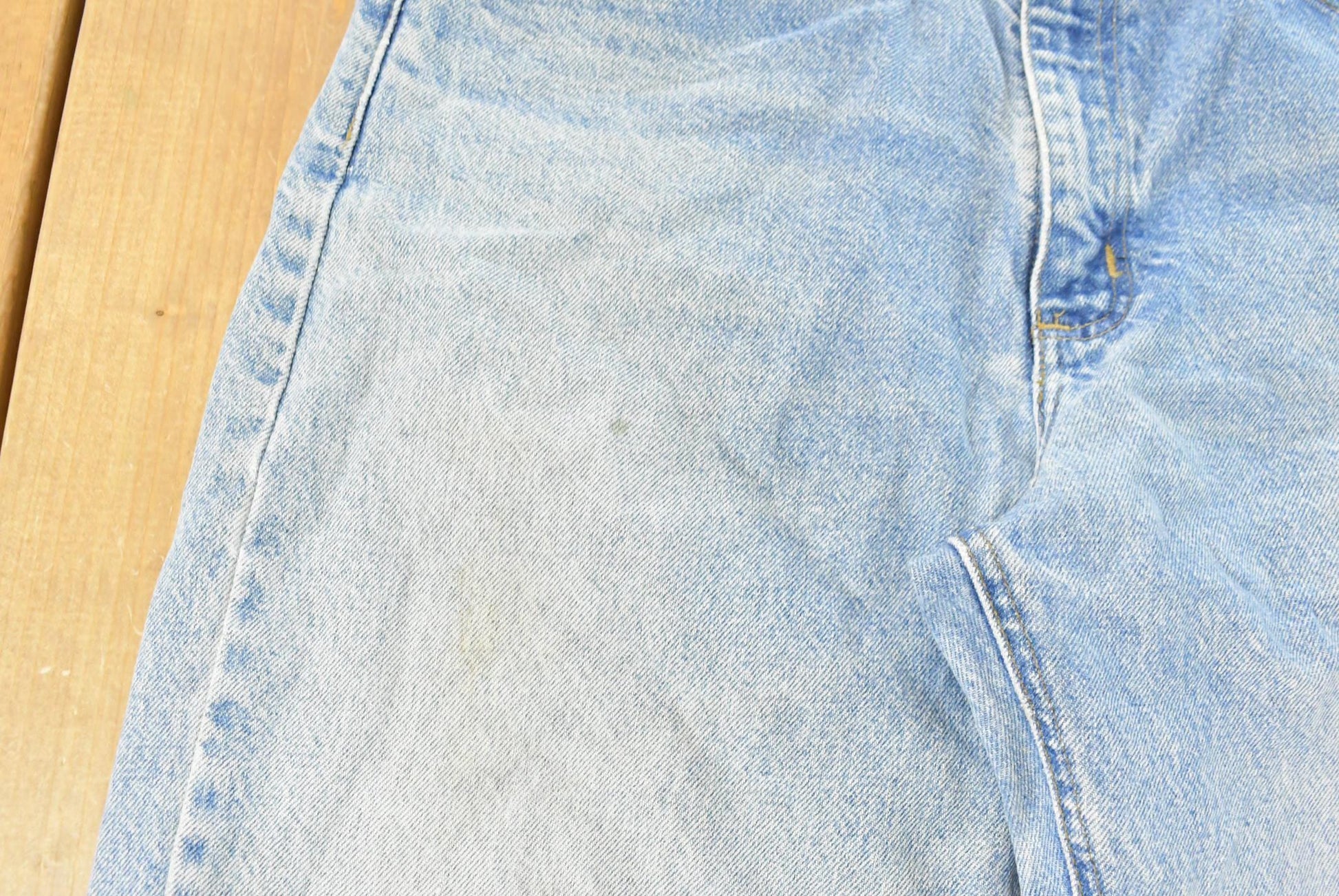 Vintage 1990s Carhartt Carpenter Denim Jeans Men's 36 x 31 from propervintagecanada