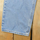 Vintage 1990s Carhartt Carpenter Distressed Denim Jeans Men's 38 x 32 from propervintagecanada