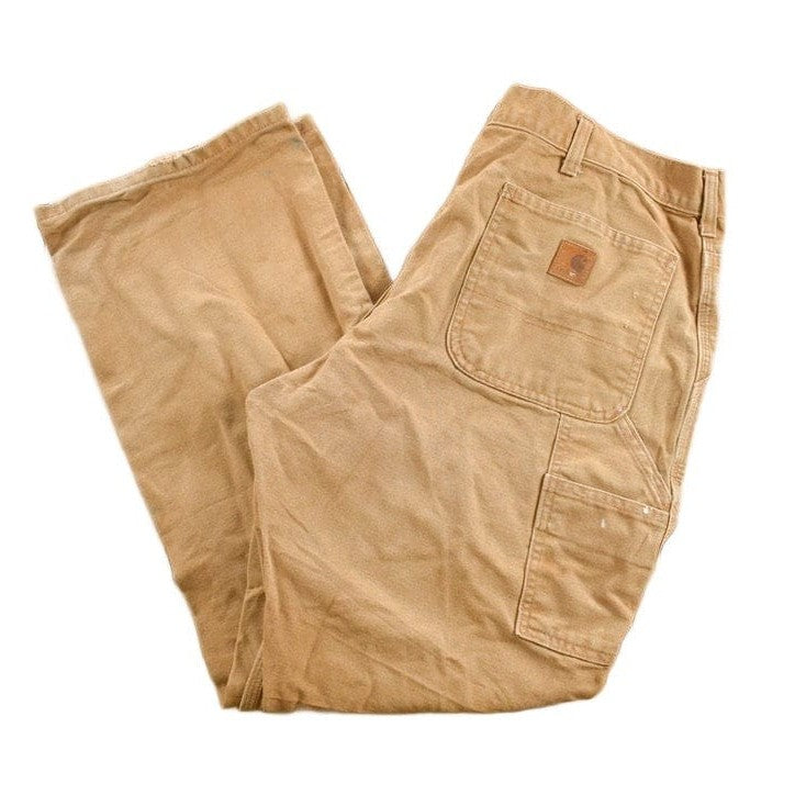 Vintage 1990s Carhartt Carpenter Pants Men's 34 x 30 from propervintagecanada