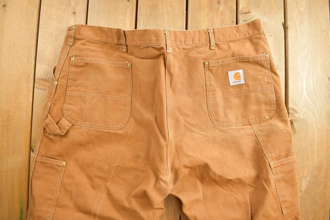 Vintage 1990s Carhartt Carpenter Pants Men's 44 x 29 from propervintagecanada