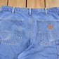 Vintage 1990s Carhartt Carpenter Work Pants Men's 34 x 29 from propervintagecanada