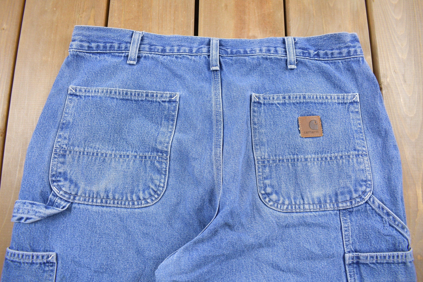 Vintage 1990s Carhartt Carpenter Work Pants Men's 34 x 29 from propervintagecanada