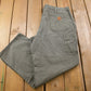 Vintage 1990s Carhartt Carpenter Work Pants Men's 38 x 31 from propervintagecanada