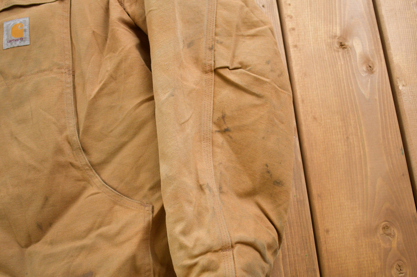 Vintage 1990s Carhartt Chore Jacket Men's 2XL from propervintagecanada