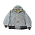 Vintage 1990s Carhartt Denim Sherpa Lined Hooded Jacket Men&