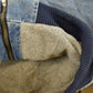 Vintage 1990s Carhartt Denim Sherpa Lined Hooded Jacket Men's XL from propervintagecanada