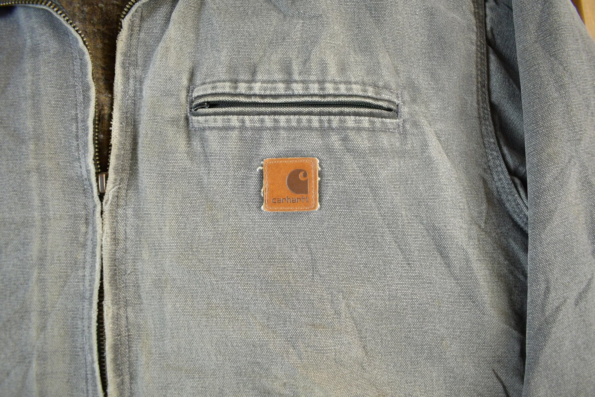 Vintage 1990s Carhartt Detroit Jacket Blanket Lined Men's 2XL from propervintagecanada