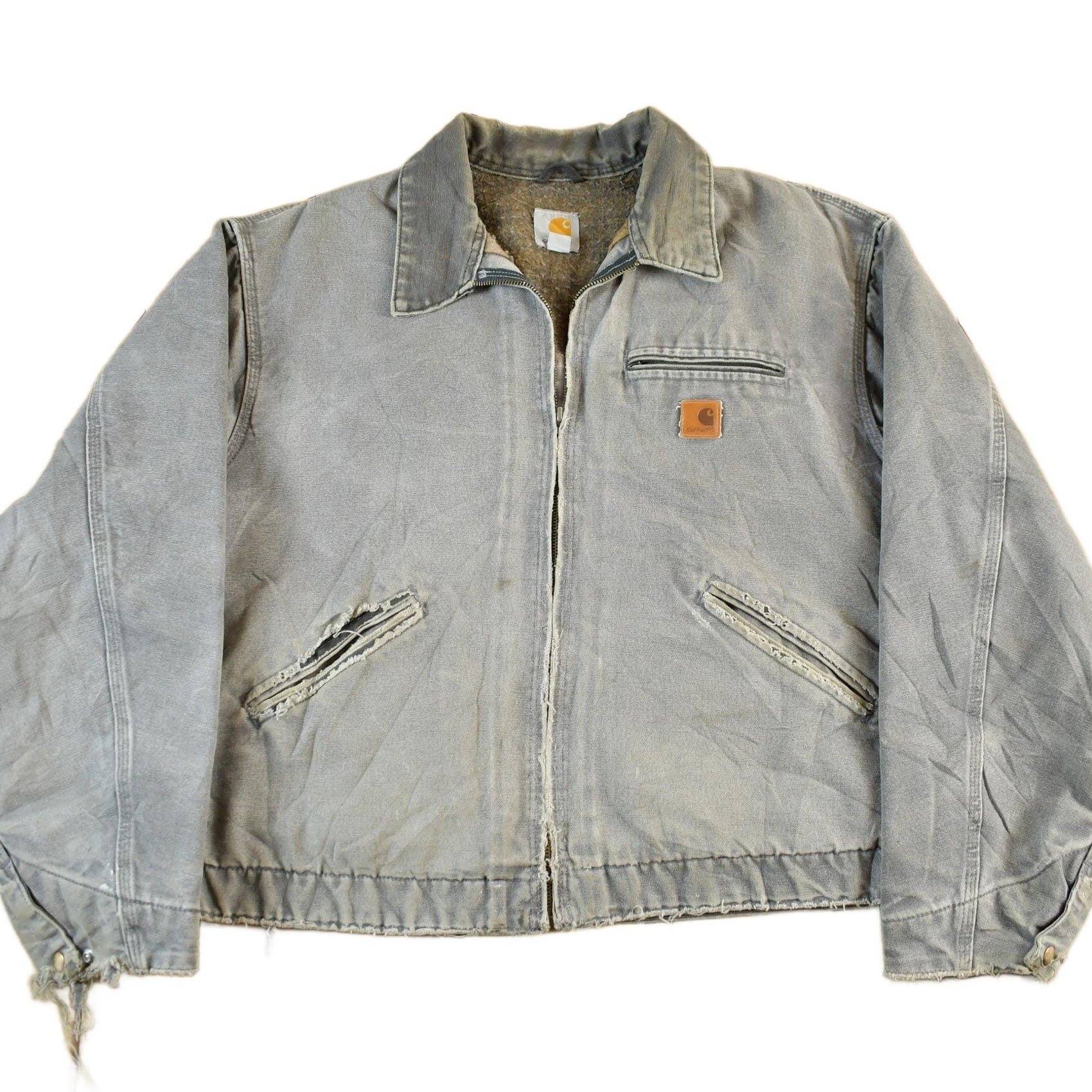 Vintage 1990s Carhartt Detroit Jacket Blanket Lined Men's 2XL from propervintagecanada