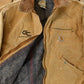 Vintage 1990s Carhartt Detroit Jacket Blanket Lined Men's Large / Distressed Sunfaded / Workwear / Streetwear from propervintagecanada