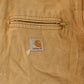 Vintage 1990s Carhartt Detroit Jacket Blanket Lined Men's Large / Distressed Sunfaded / Workwear / Streetwear from propervintagecanada