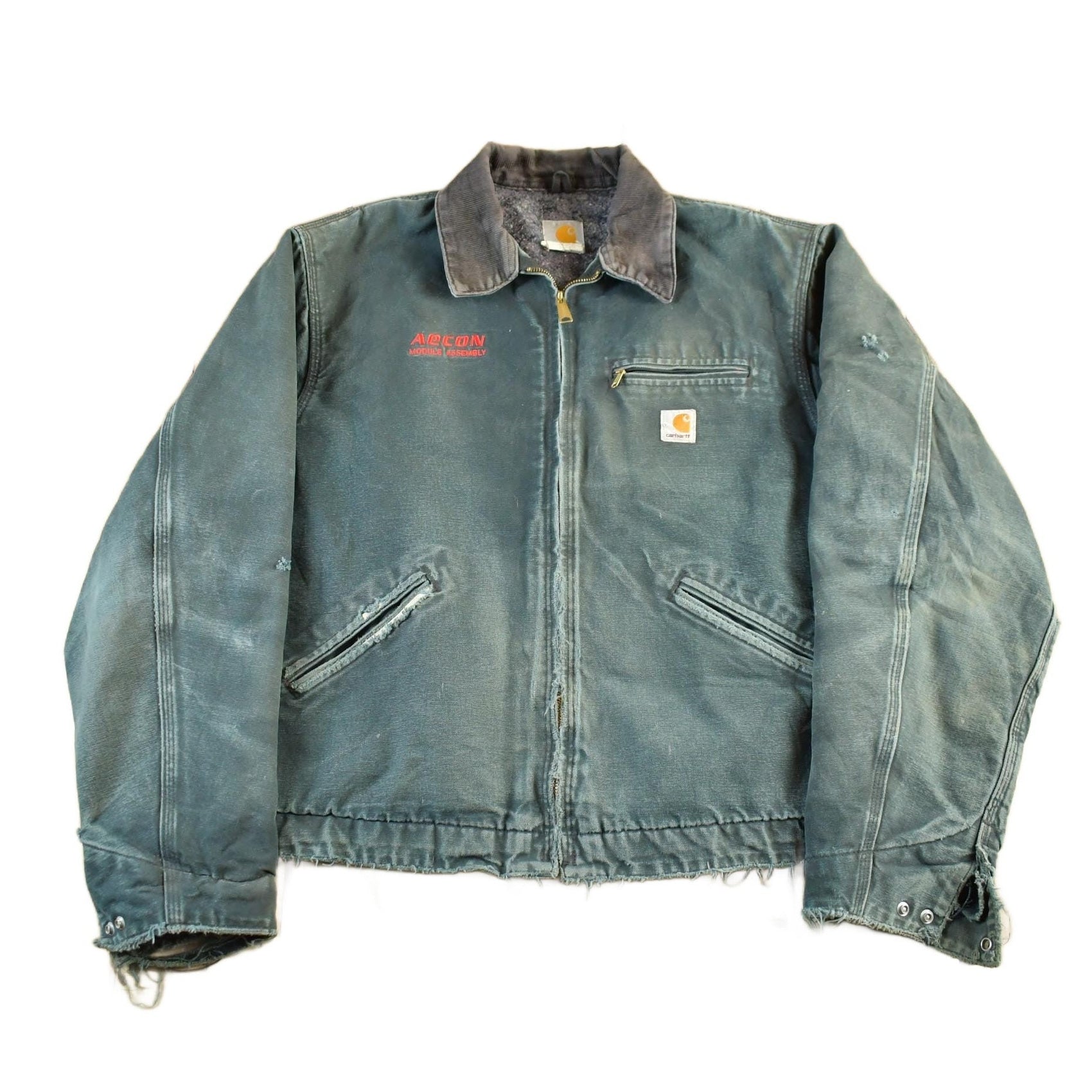 Vintage 1990s Carhartt Detroit Jacket Blanket Lined Men's XL from propervintagecanada