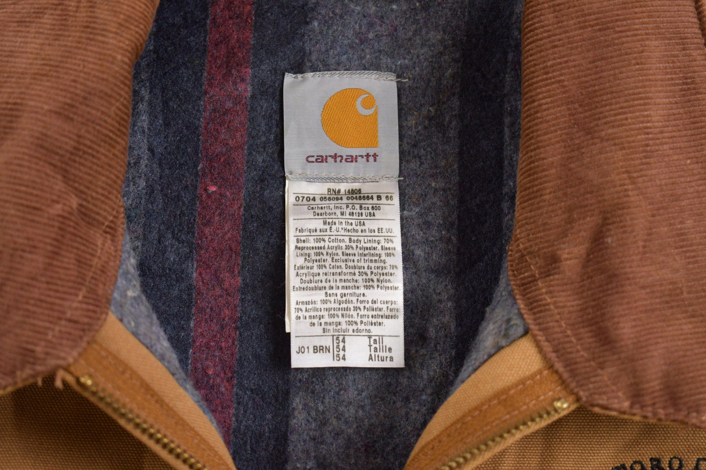 Vintage 1990s Carhartt Detroit Jacket Men's 2XL from propervintagecanada