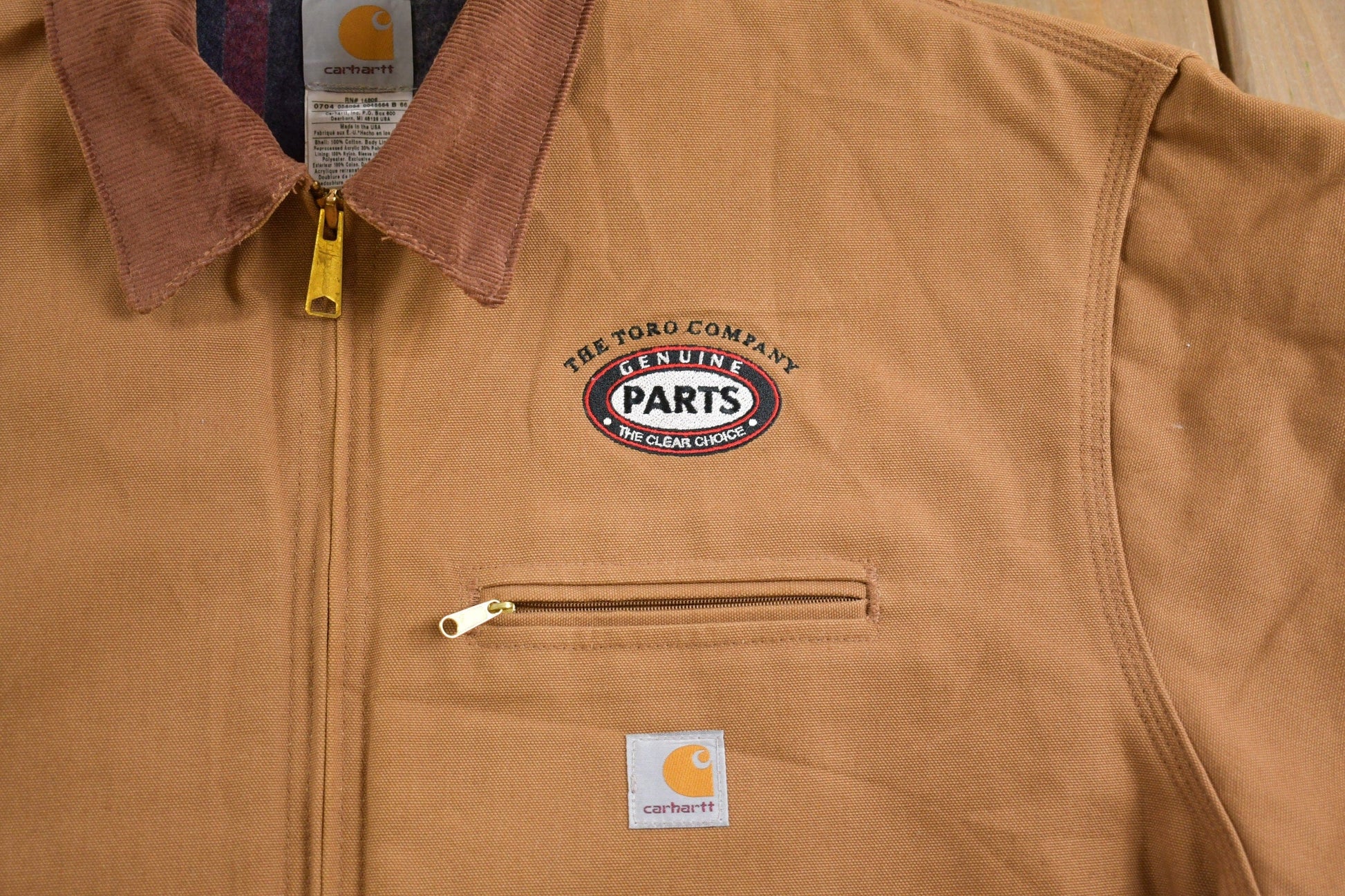 Vintage 1990s Carhartt Detroit Jacket Men's 2XL from propervintagecanada