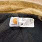 Vintage 1990s Carhartt Diomond Quilt Lined Chore Coat Men's 2XL from propervintagecanada