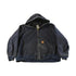 Vintage 1990s Carhartt Distressed Canvas Hooded Jacket Men&