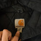 Vintage 1990s Carhartt Distressed Canvas Hooded Jacket Men's 3XL / Distressed Thrashed Work Wear / 90s Work Jacket / Made in USA from propervintagecanada