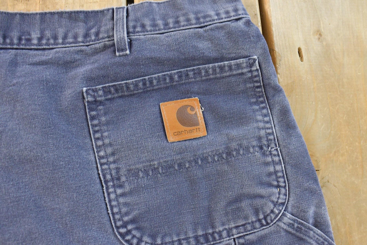 Vintage 1990s Carhartt Distressed Canvas Shorts Men's 42 from propervintagecanada