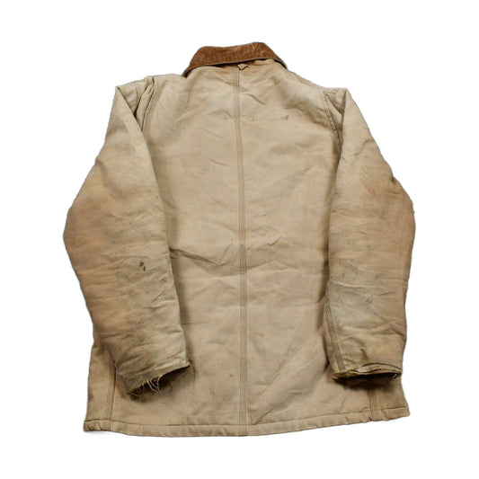 Vintage 1990s Carhartt Distressed Chore Coat / Streetwear Fashion / 80s 90s Canvas Jacket / Vintage Chore Coat / Utility Pockets from propervintagecanada