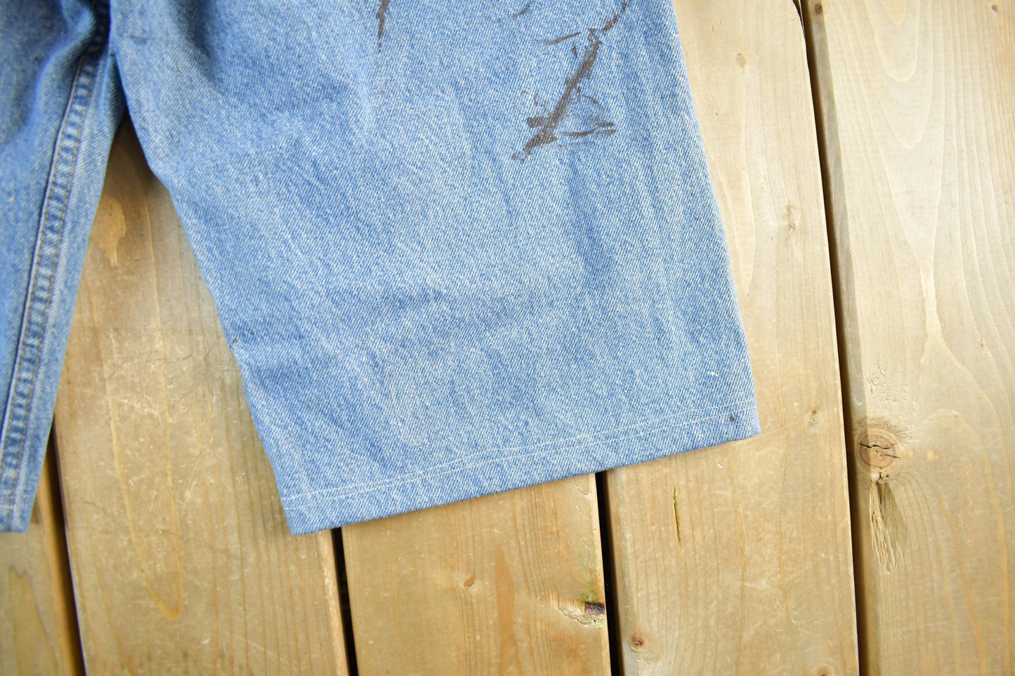 Vintage 1990s Carhartt Distressed Denim Shorts Men's 31 from propervintagecanada