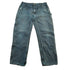 Vintage 1990s Carhartt Distressed Double Knee Denim Work Jeans Men&