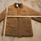 Vintage 1990S Carhartt Distressed Full Zip Workwear Chore Coat / Streetwear Fashion / 80s 90s Denim / Made In The USA / Bomber Jean Jacket from propervintagecanada