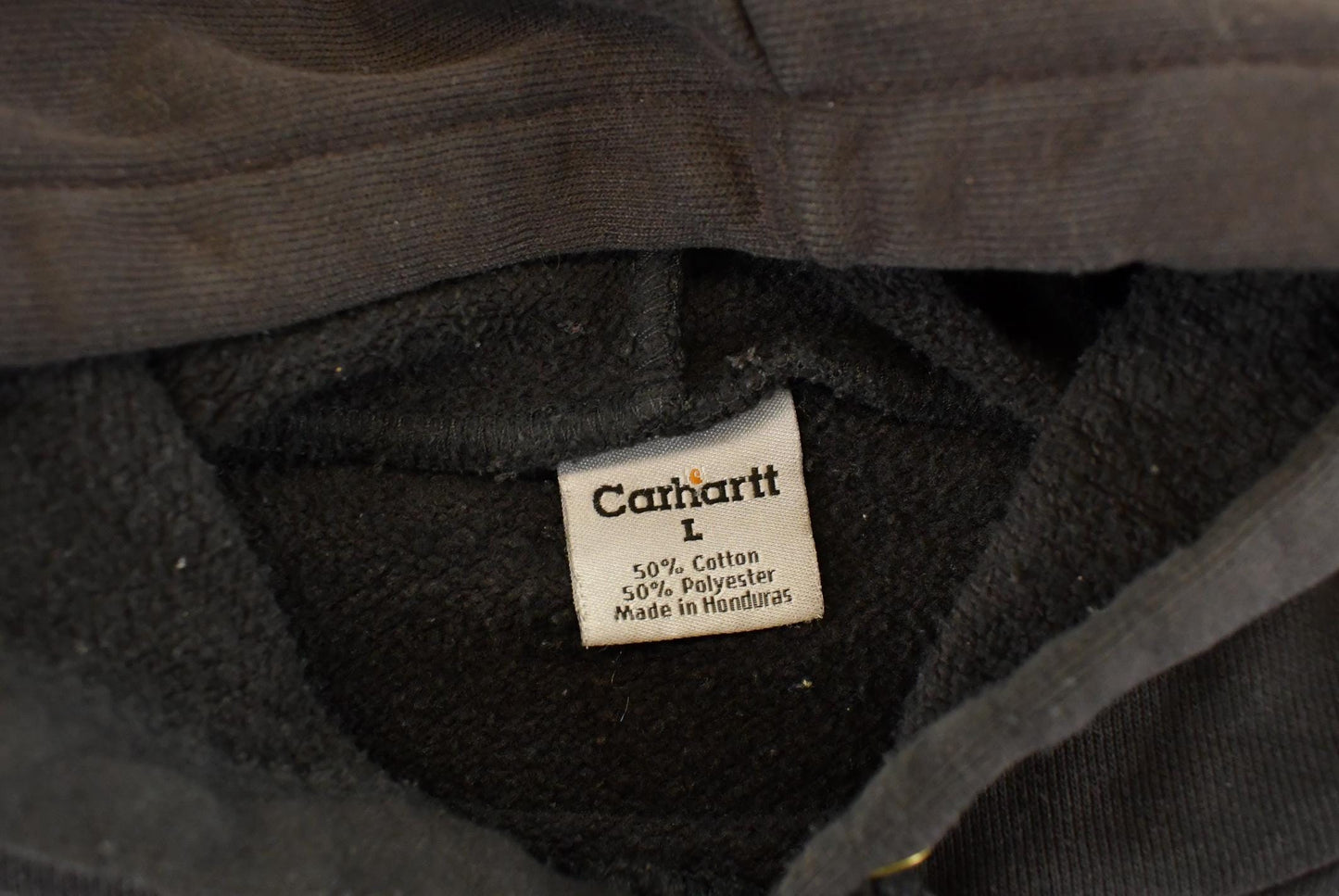 Vintage 1990s Carhartt Distressed Hoodie Men's XL from propervintagecanada