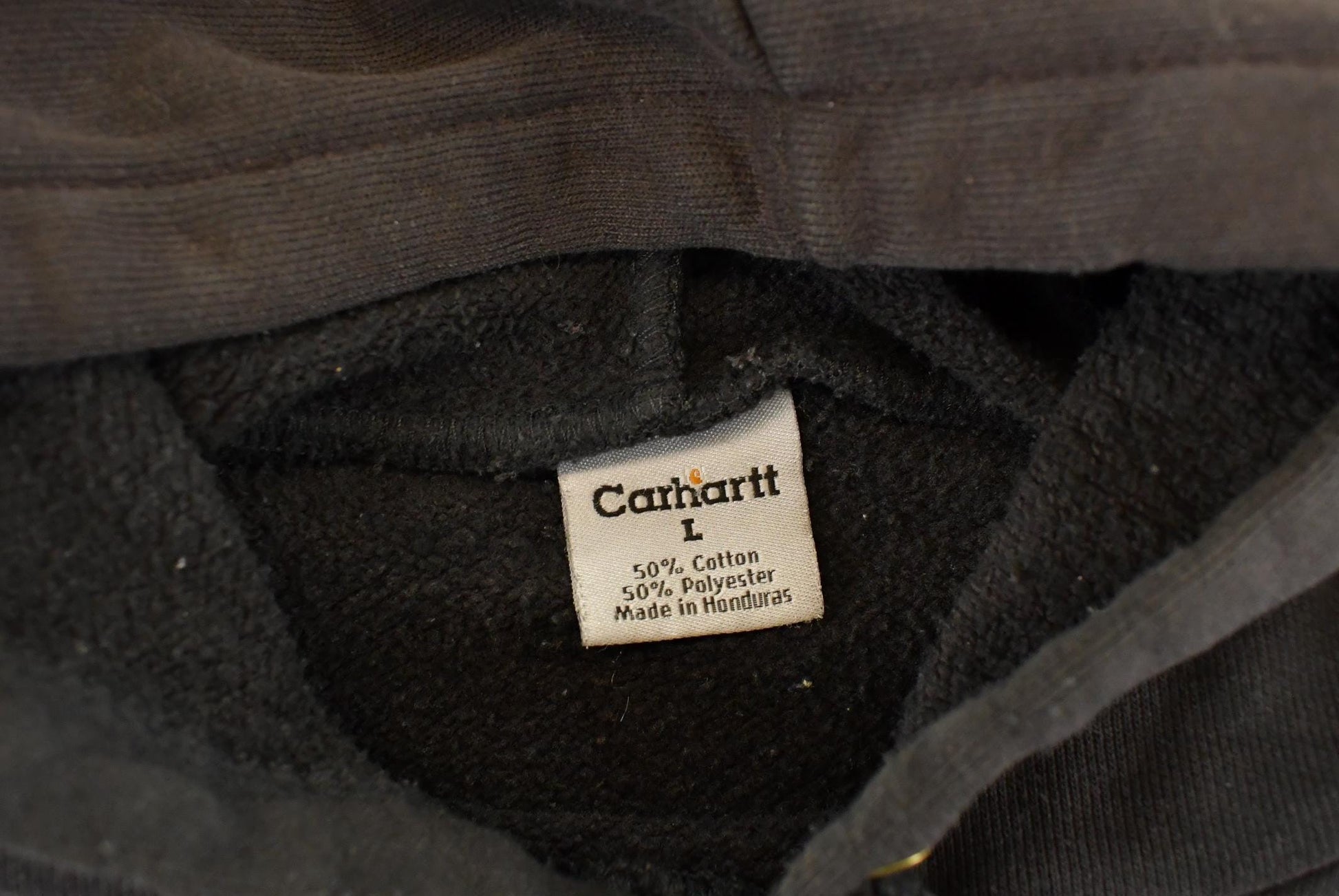 Vintage 1990s Carhartt Distressed Hoodie Men's XL from propervintagecanada