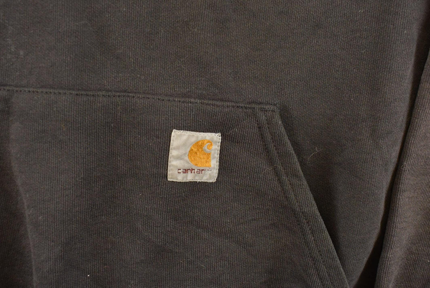 Vintage 1990s Carhartt Distressed Hoodie Men's XL from propervintagecanada