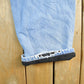 Vintage 1990s Carhartt Distressed Lined Denim Work Jeans Men's 39 x 28 from propervintagecanada
